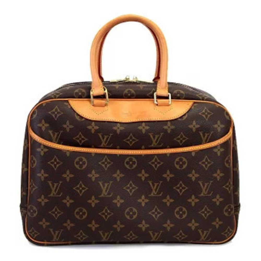 Louis Vuitton Deauville Handbag Bowling Vanity Monogram